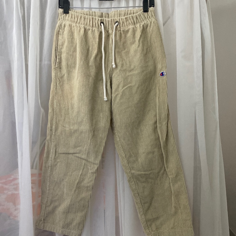Corduroy beige Champion pants
